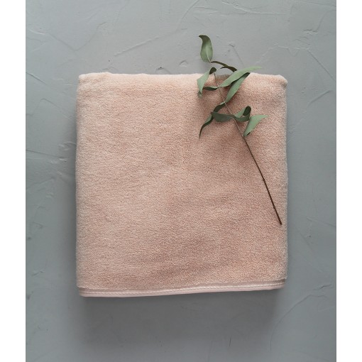 Serviettes et draps Lyocell sable rose